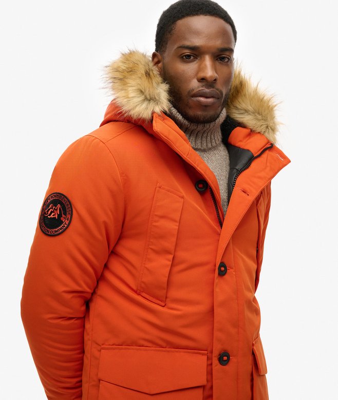 Superdry Hooded Everest Faux Fur Parka