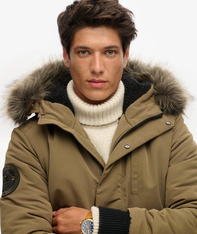 Superdry Hooded Everest Puffer Bomber Jacket