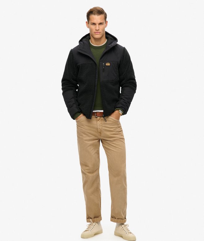 Superdry Hooded Expedition Borg Hybrid
