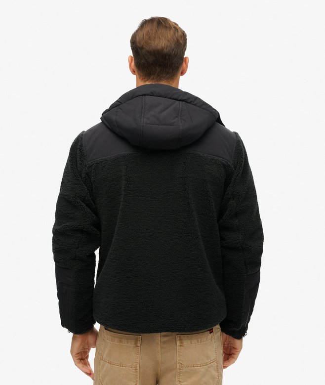 Superdry Hooded Expedition Borg Hybrid