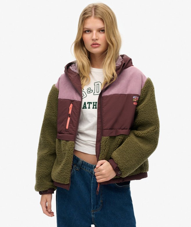 superdry Hooded Fleece Jacket