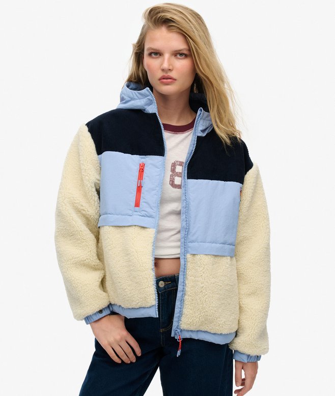 superdry Hooded Fleece Jacket
