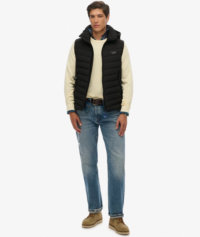 Superdry Hooded Fuji Padded Gilet