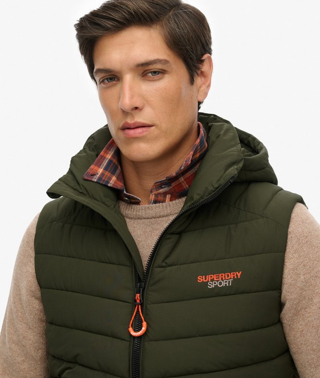Superdry Hooded Fuji Padded Gilet
