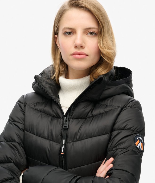 Superdry Hooded Fuji Quilted Padded Jacket