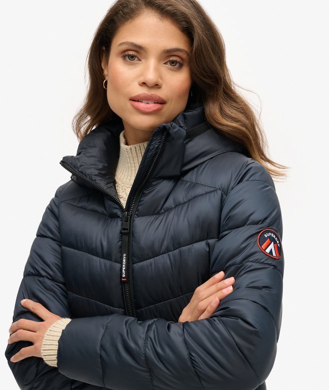 Superdry Hooded Fuji Quilted Padded Jacket