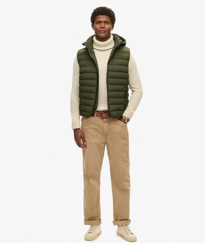 Superdry Hooded Fuji Sport Padded Gilet