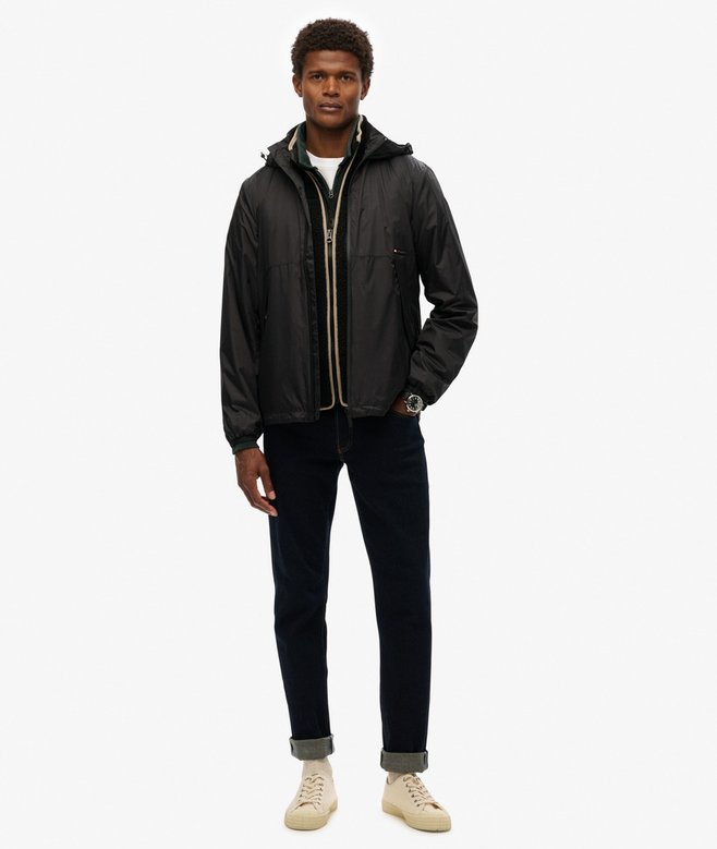 Superdry Hooded Logo Windbreaker Jacket