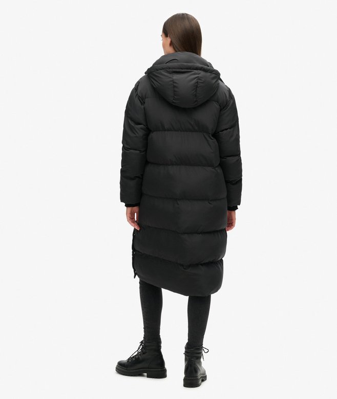 Superdry Hooded Longline Puffer Coat