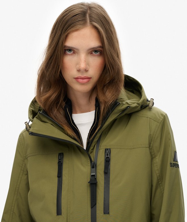 Superdry Hooded Longline Shell Parka