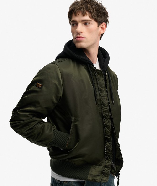 Superdry Hooded MA1 Bomber Jacket