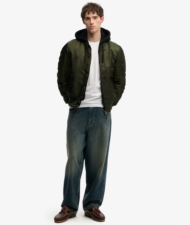 Superdry Hooded MA1 Bomber Jacket