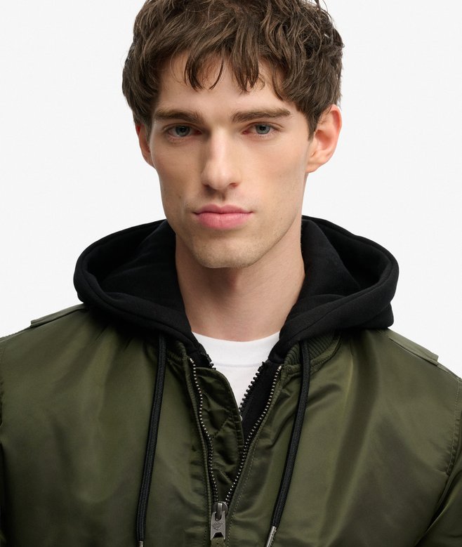 Superdry Hooded MA1 Bomber Jacket