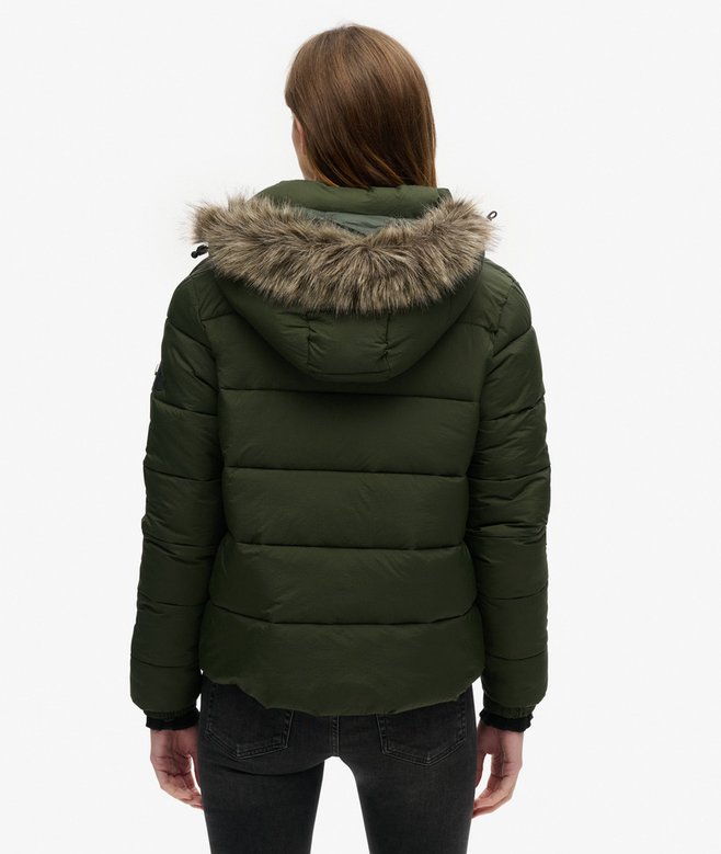 Superdry Hooded Mid Layer Short Jacket