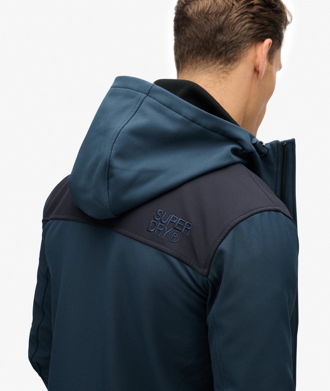 Superdry Hooded Soft Shell Trekker Jacket