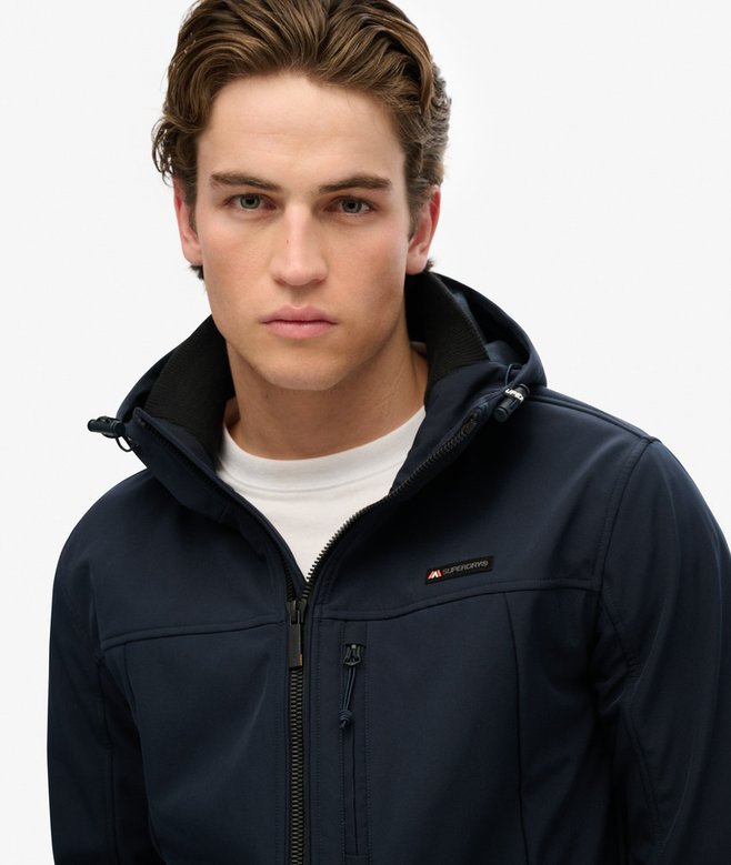 Superdry Hooded Soft Shell Trekker Jacket