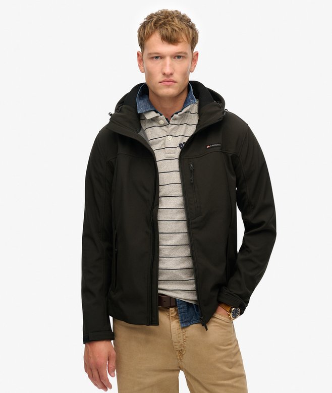 Superdry Hooded Soft Shell Trekker Jacket