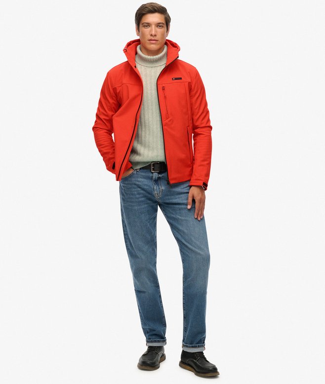 Superdry Hooded Soft Shell Trekker Jacket