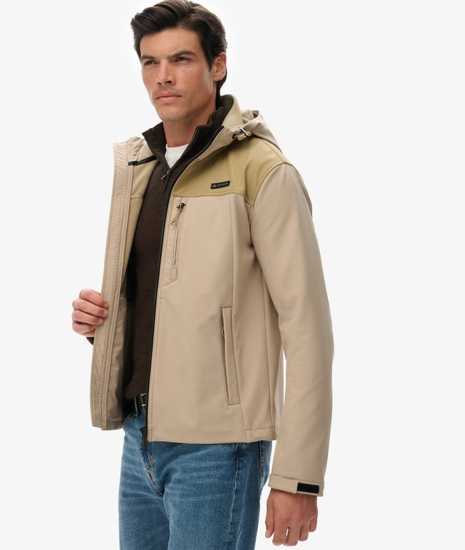 Superdry Hooded Soft Shell Trekker Jacket