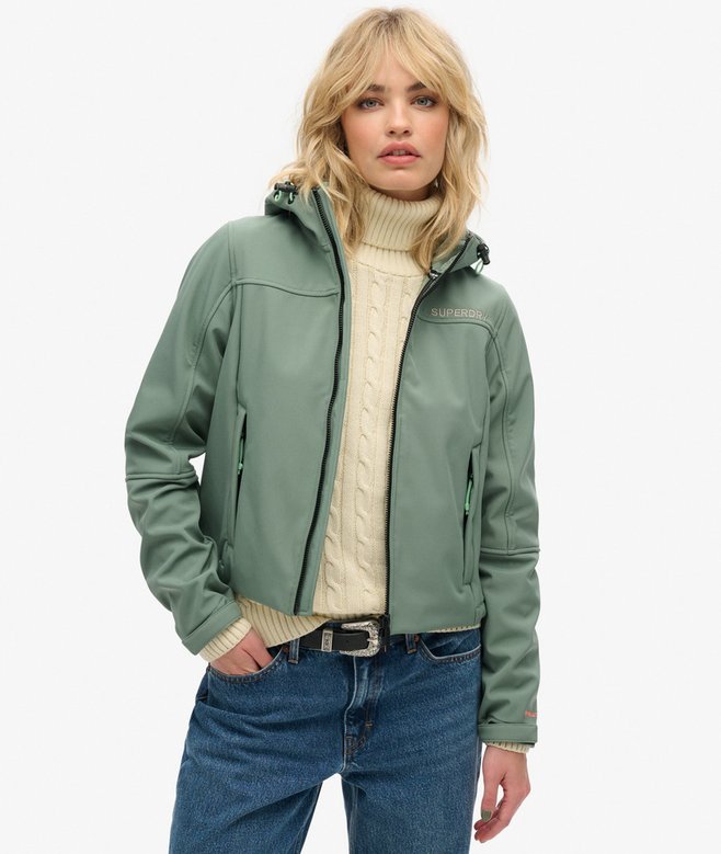 Superdry Hooded Soft Shell Trekker Jacket