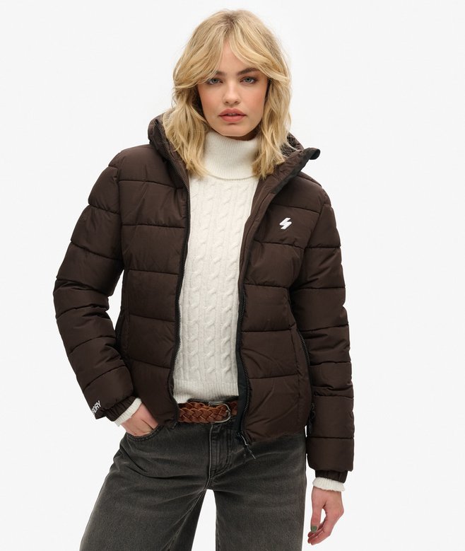 superdry Hooded Spirit Sports Puffer Jacket