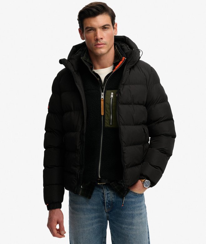 Superdry Hooded Sports Puffer Jacket