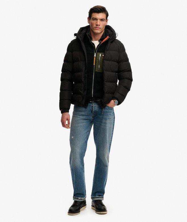 Superdry Hooded Sports Puffer Jacket