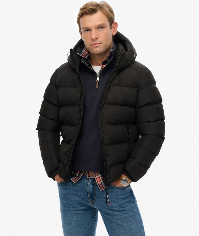 Superdry Hooded Sports Puffer Jacket