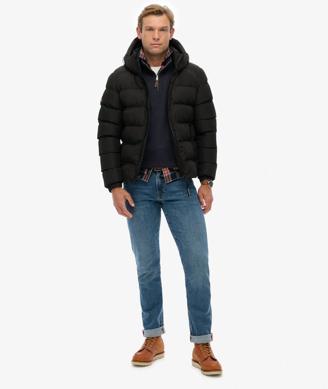 Superdry Hooded Sports Puffer Jacket