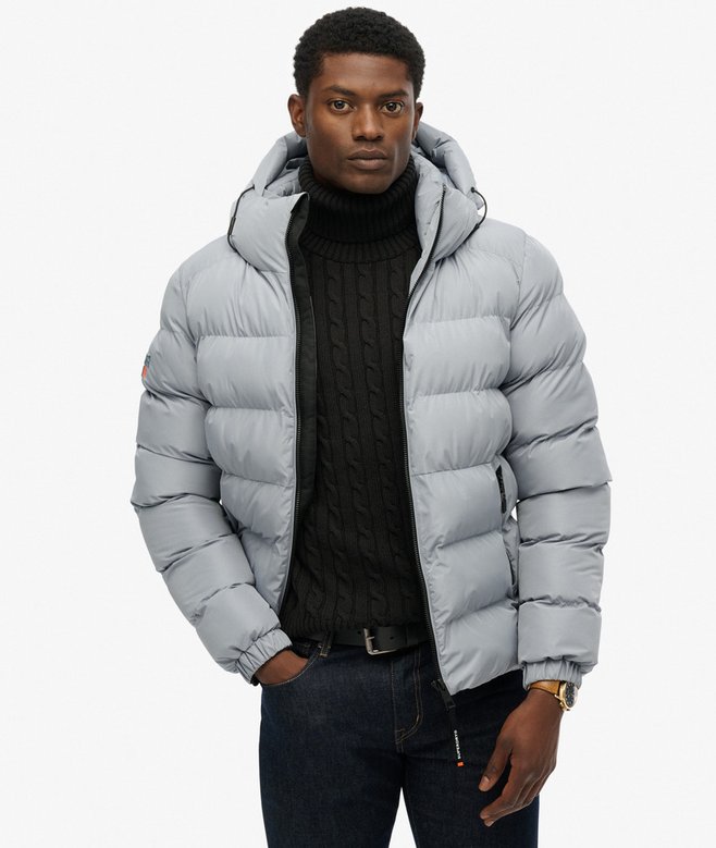 Superdry Hooded Sports Puffer Jacket