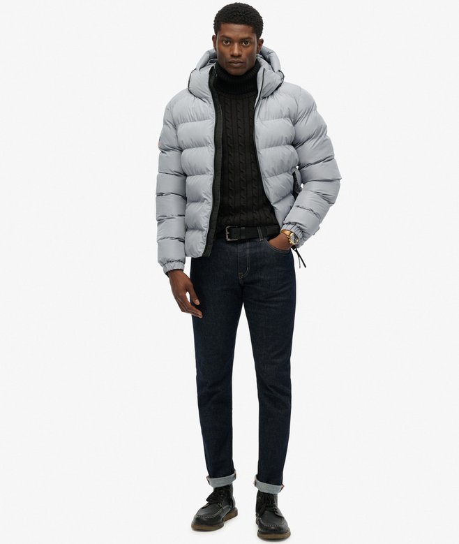 Superdry Hooded Sports Puffer Jacket