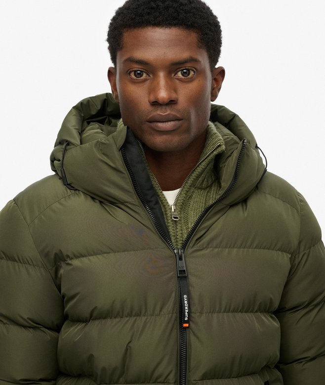 Superdry Hooded Sports Puffer Jacket