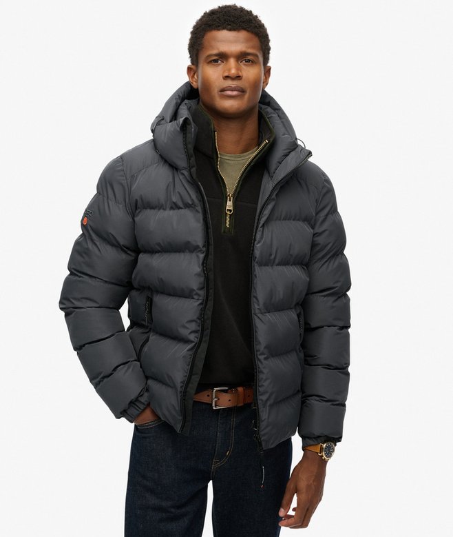 Superdry Hooded Sports Puffer Jacket