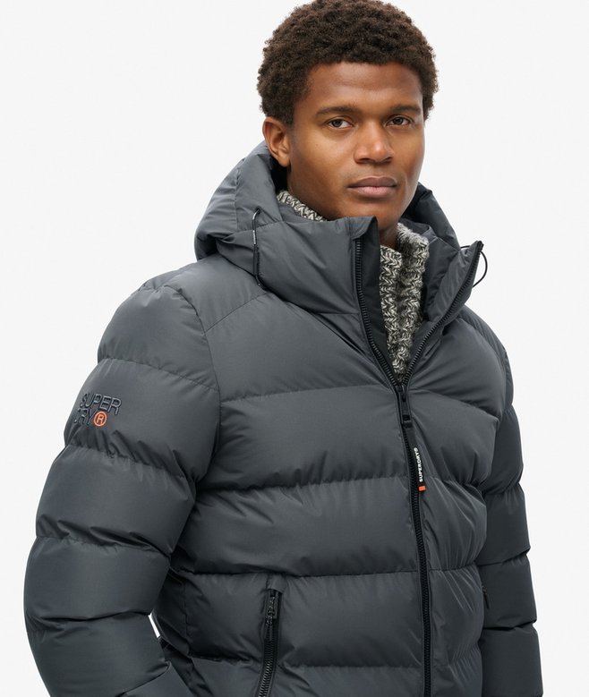 Superdry Hooded Sports Puffer Jacket