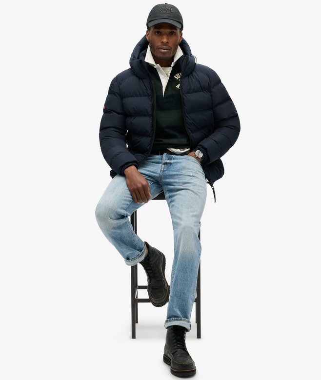 Superdry Hooded Sports Puffer Jacket