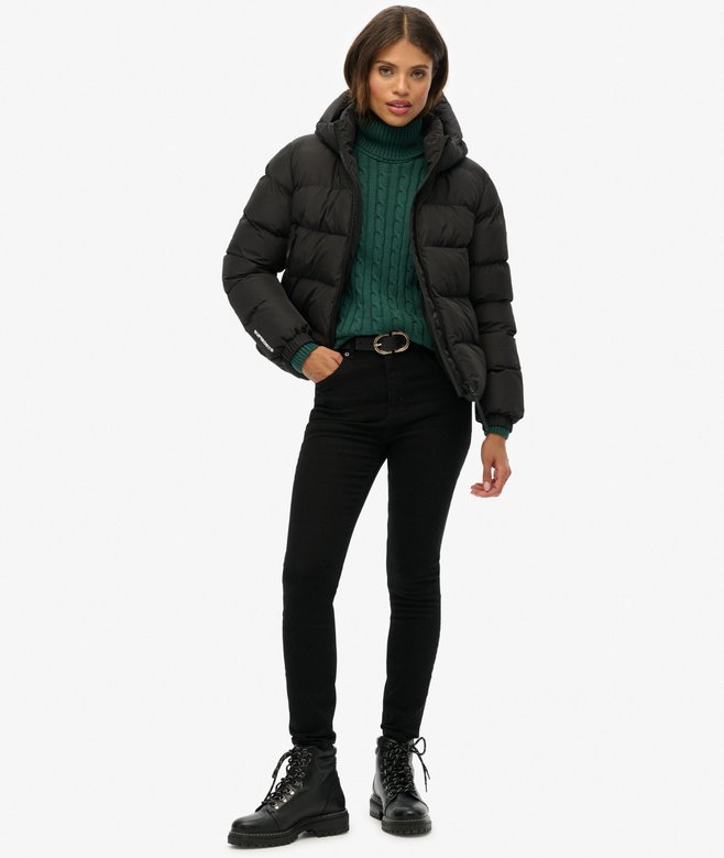 Superdry Hooded Sports Puffer Jacket