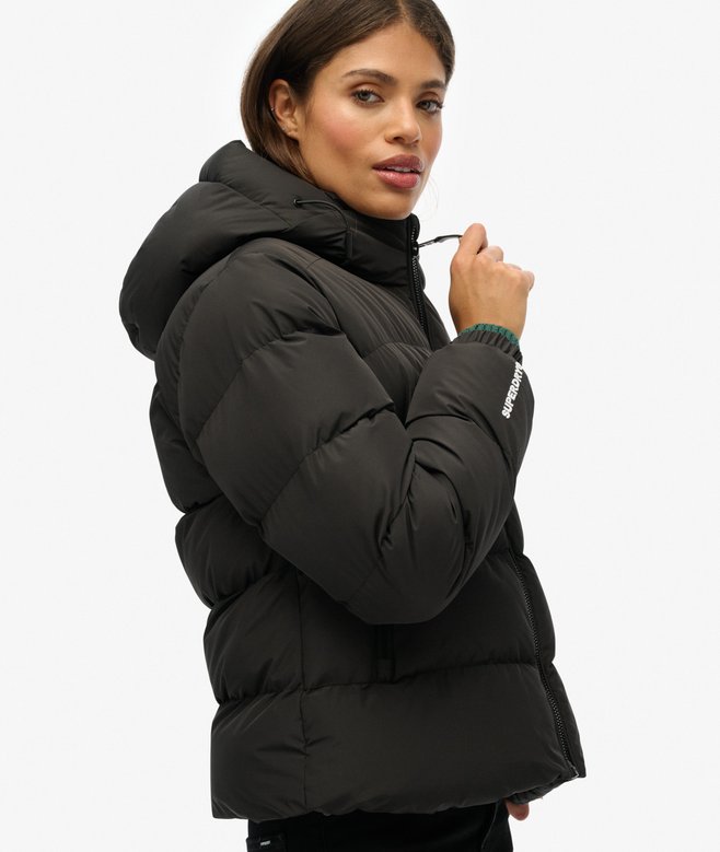 superdry Hooded Sports Puffer Jacket