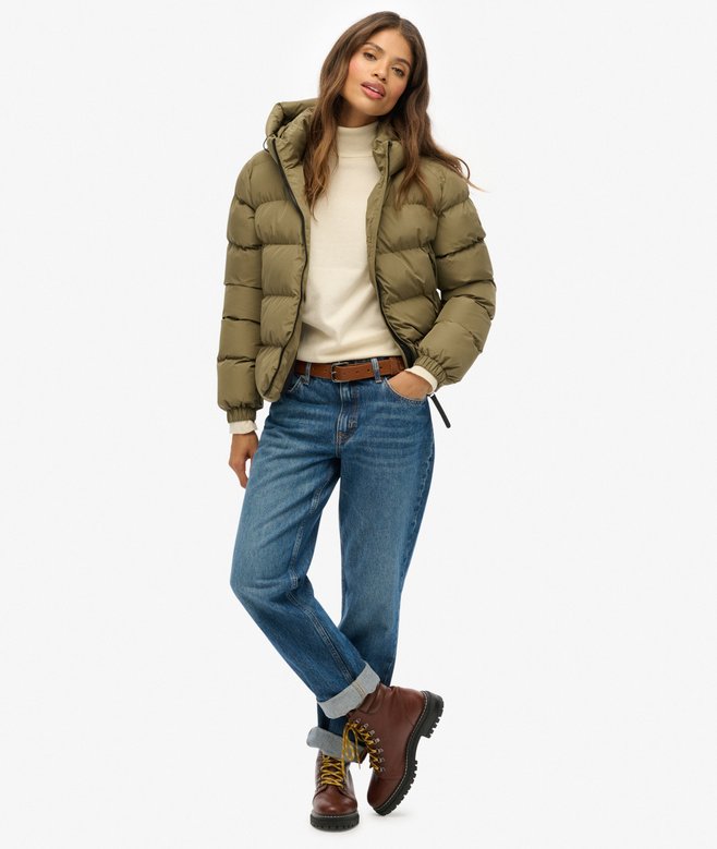 Superdry Hooded Sports Puffer Jacket