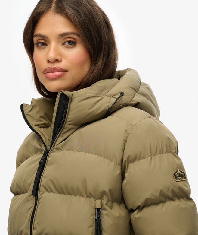 Superdry Hooded Sports Puffer Jacket