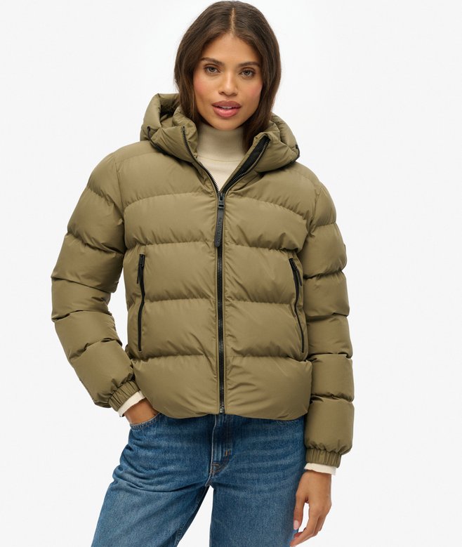 Superdry Hooded Sports Puffer Jacket