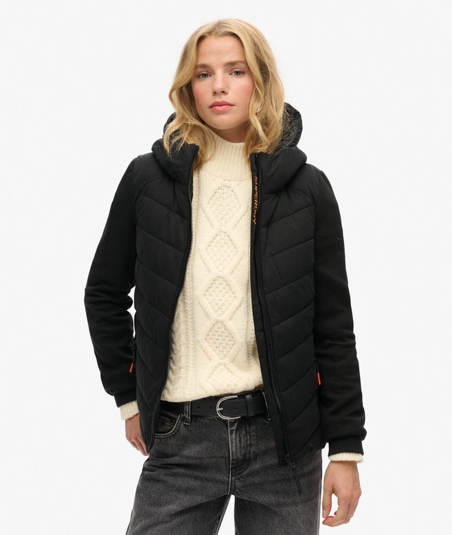 superdry Hooded Storm Hybrid Padded Jacket