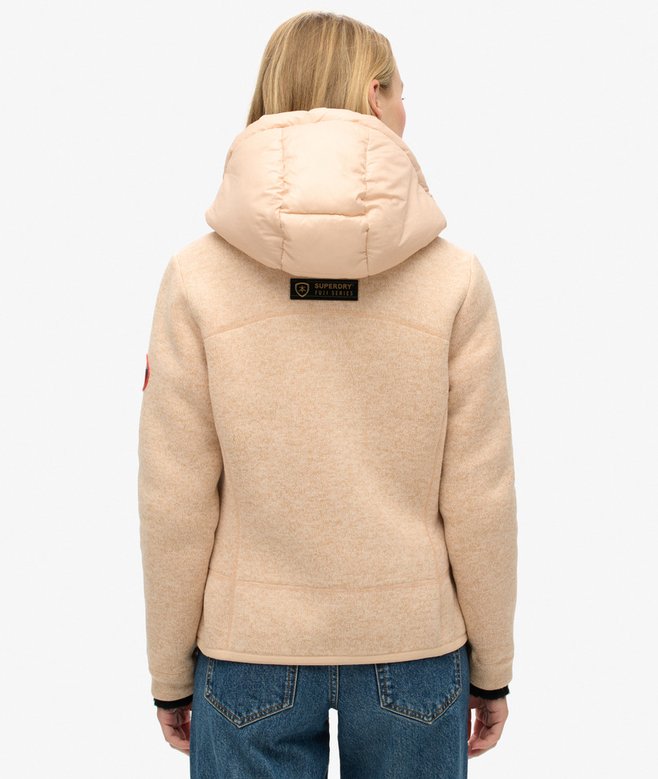 Superdry Hooded Storm Knit Hybrid Jacket