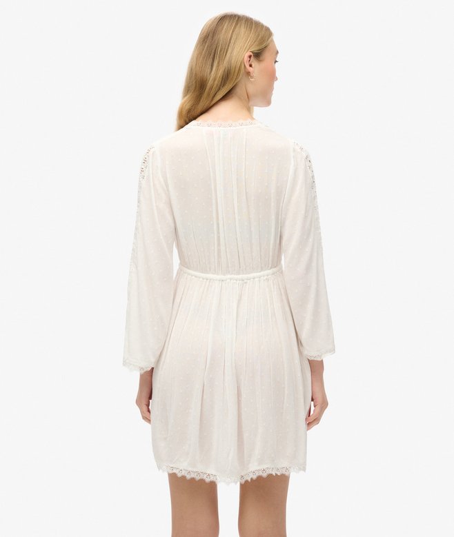 Superdry Ibiza V-Neck Mini Dress