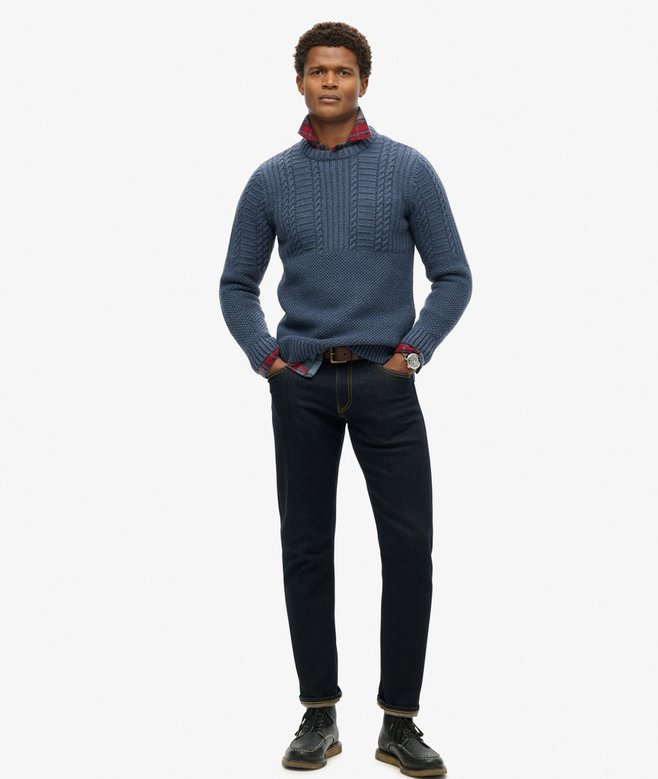 Superdry Jacob Cable Knit Jumper