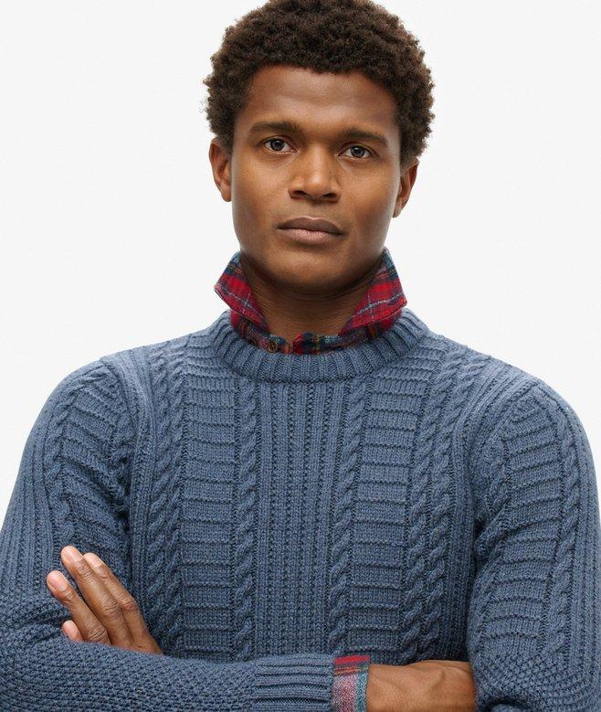 Superdry Jacob Cable Knit Jumper