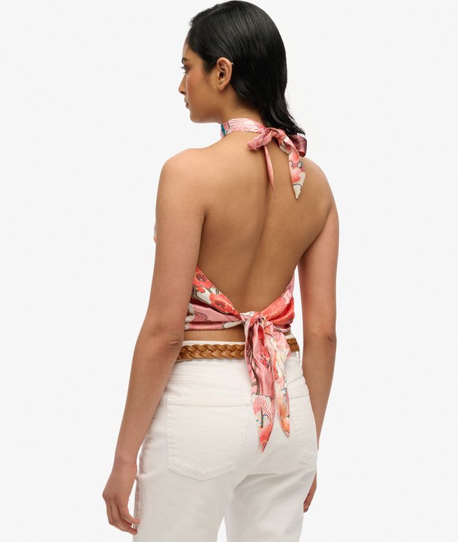 Superdry Jacquard Halter Top