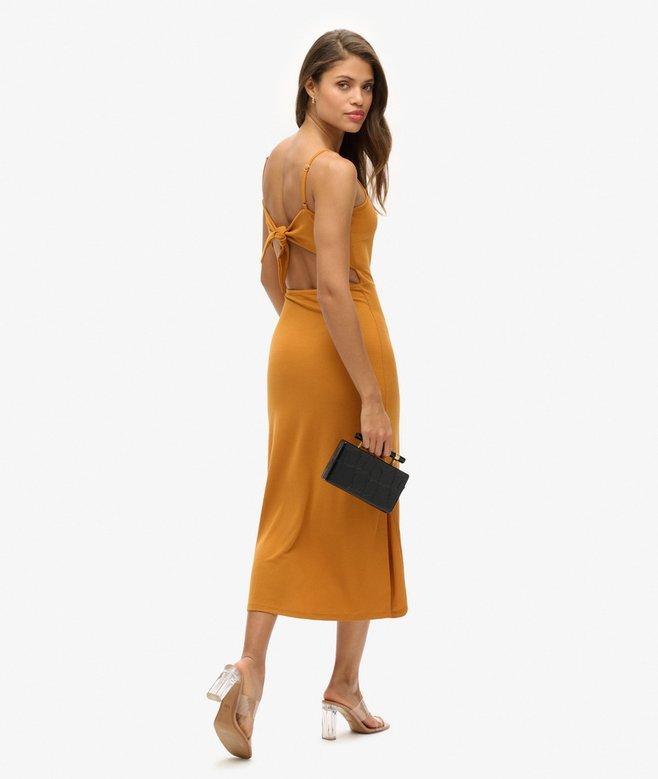 Superdry Jersey Open Back Dress
