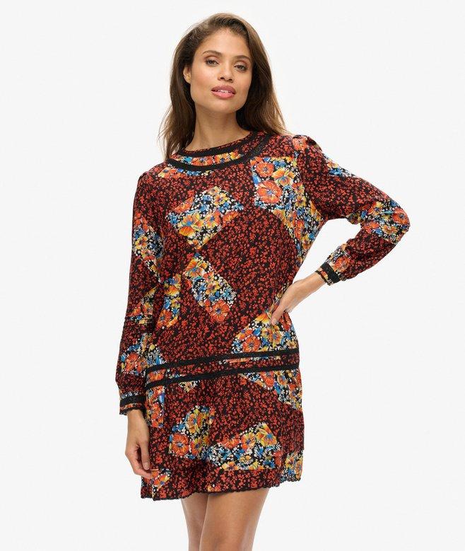 superdry Lace Mini Dress