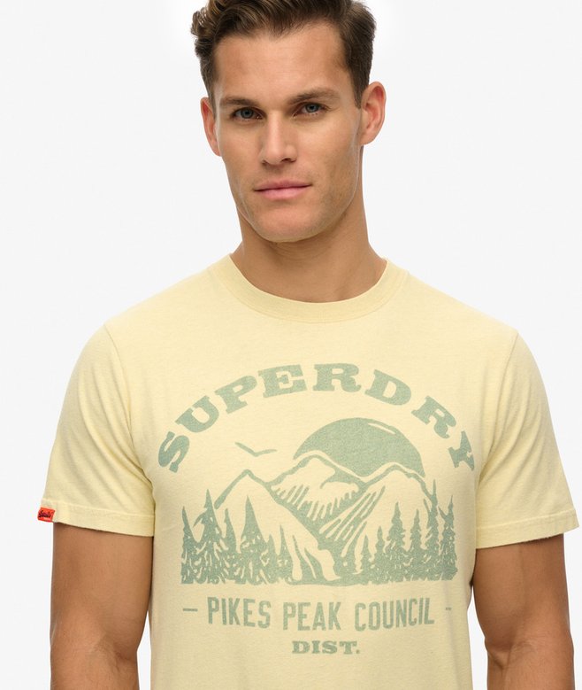 Superdry Lo-fi Outdoor Mono Relaxed T-Shirt