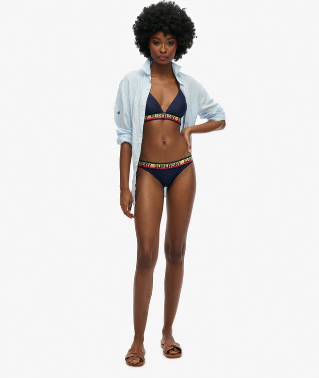 Superdry Logo Triangle Bikini Top